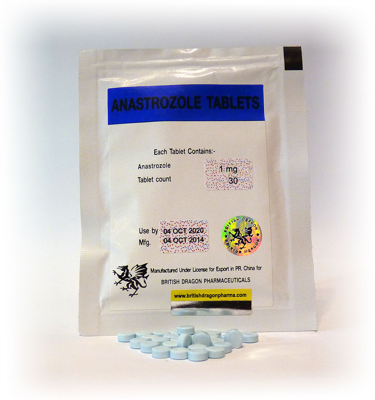 BD Anastrozole Tablets – British Dragon Pharma