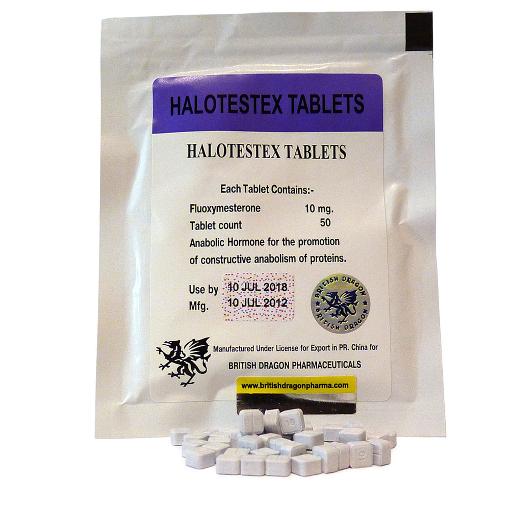 British Dragon Halotestex Tablets