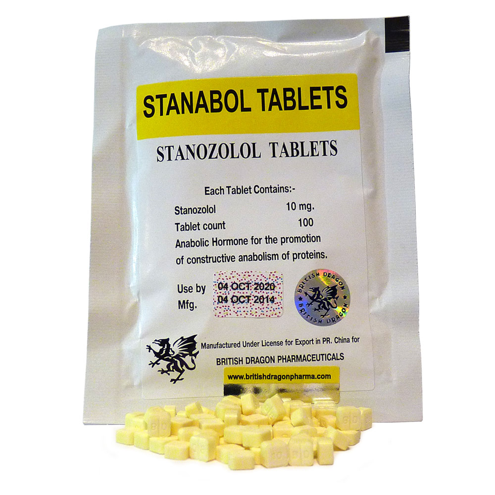 British Dragon Stanabol Tablets
